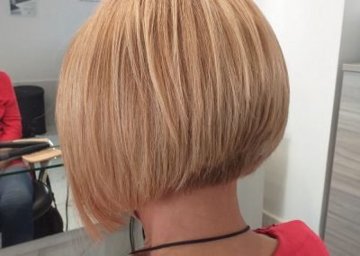 Inverted Bob with its precise cut and natural flow.