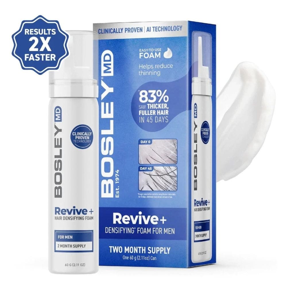 Bosley Revive+ Densifying Treatment Foam for Men
