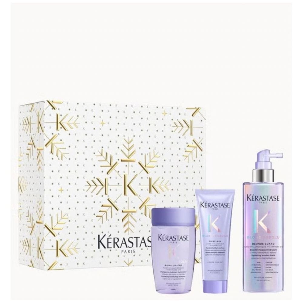 Kerastase Christmas Blond Absolu Trio Holiday Set